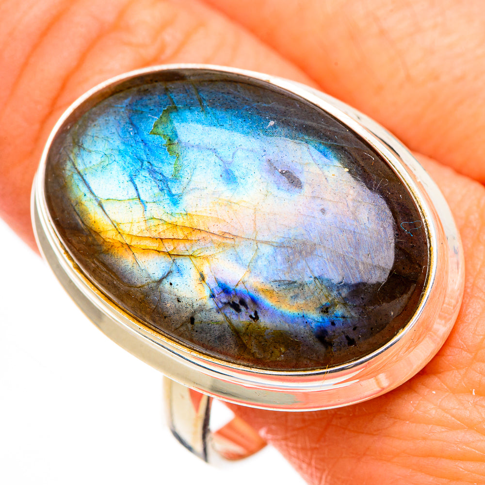 Labradorite Rings handcrafted by Anasilvercos - RING126930