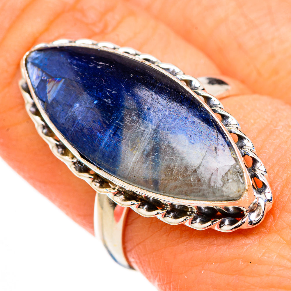 Kyanite Rings handcrafted by Anasilvercos - RING126957
