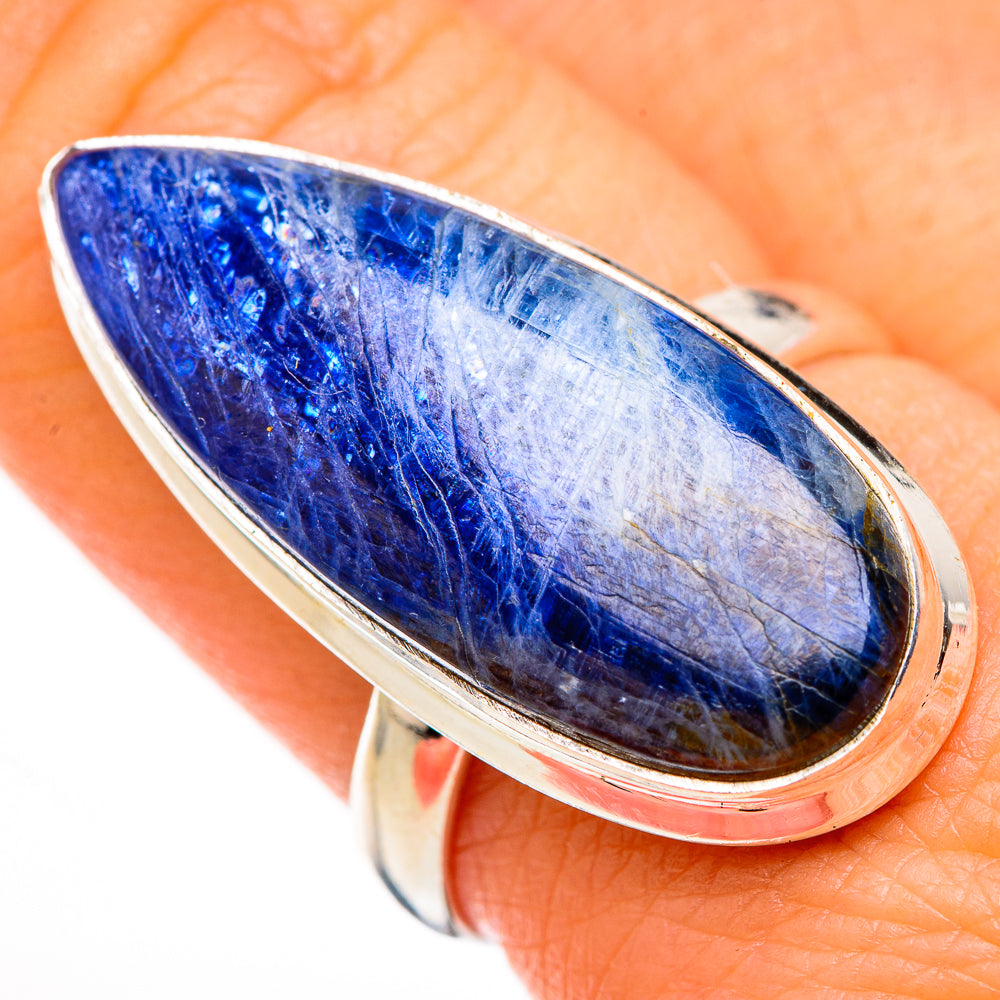 Sodalite Rings handcrafted by Anasilvercos - RING127058
