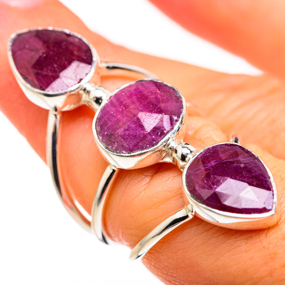 Ruby Rings handcrafted by Anasilvercos - RING127144