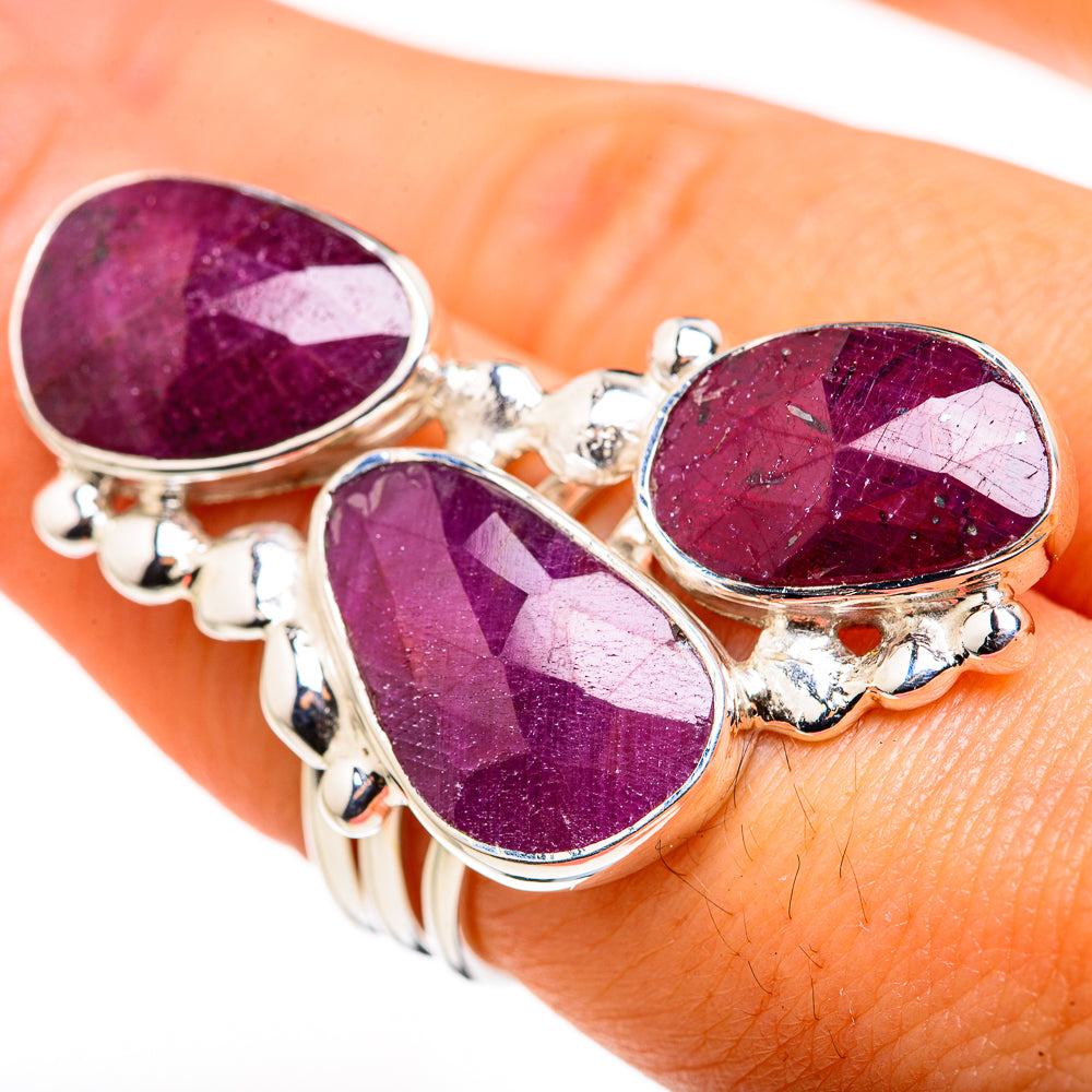Ruby Rings handcrafted by Anasilvercos - RING127157