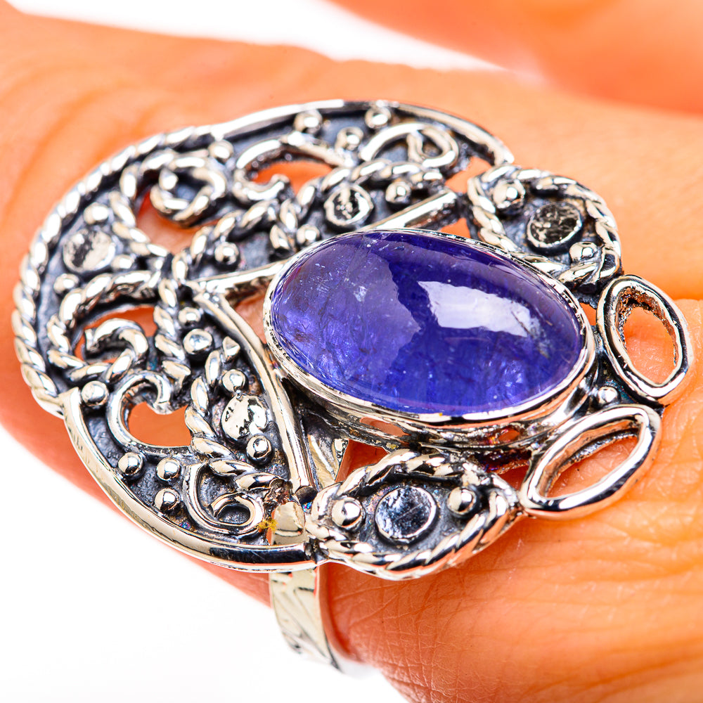 Tanzanite Rings handcrafted by Anasilvercos - RING127159