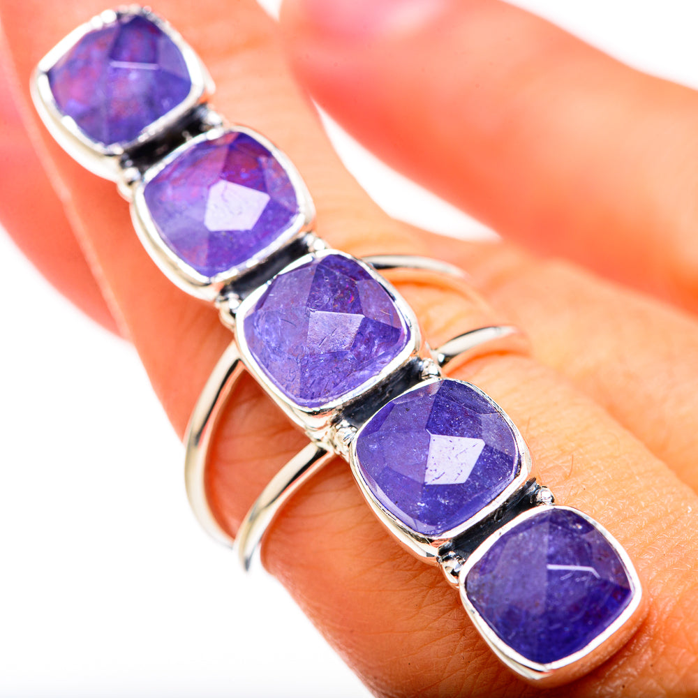 Tanzanite Rings handcrafted by Anasilvercos - RING127173