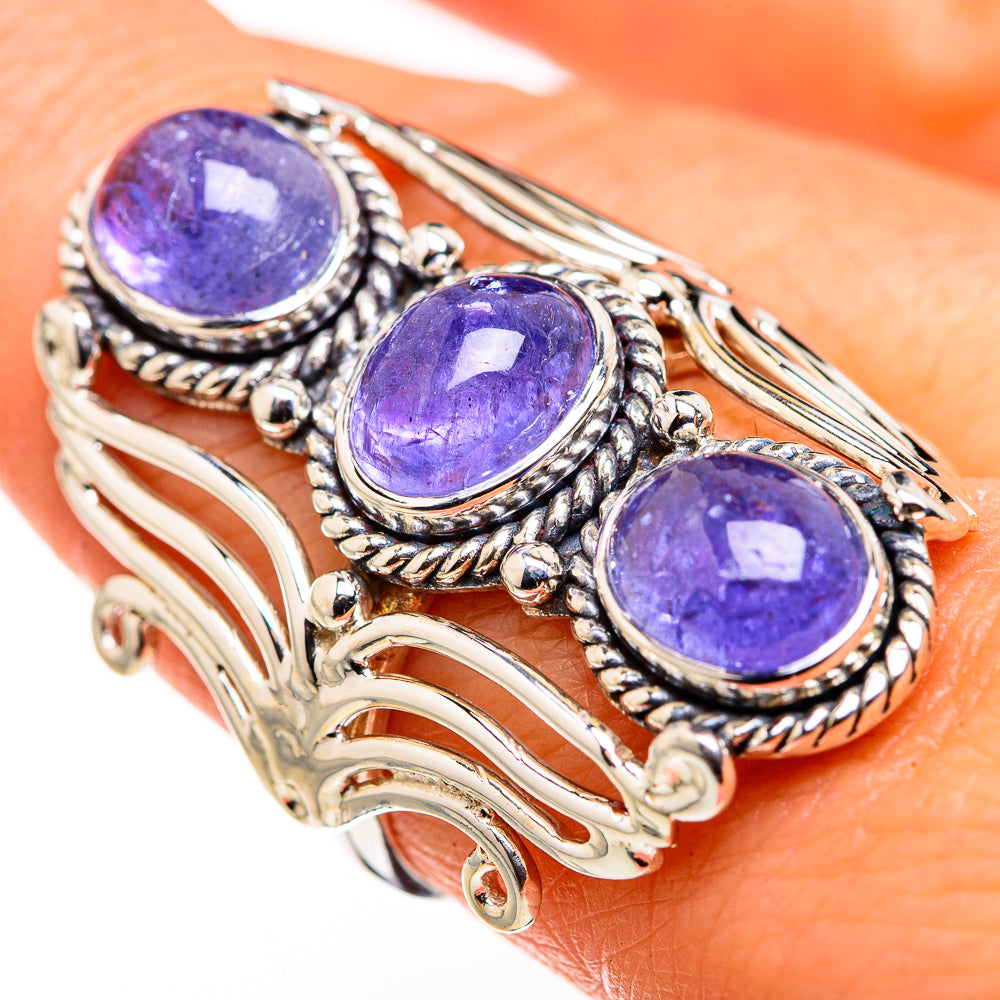 Tanzanite Rings handcrafted by Anasilvercos - RING127174