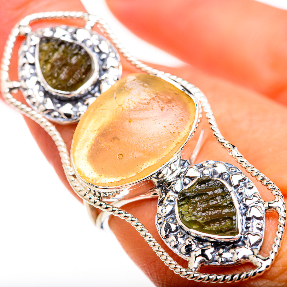 Citrine Rings handcrafted by Anasilvercos - RING127201