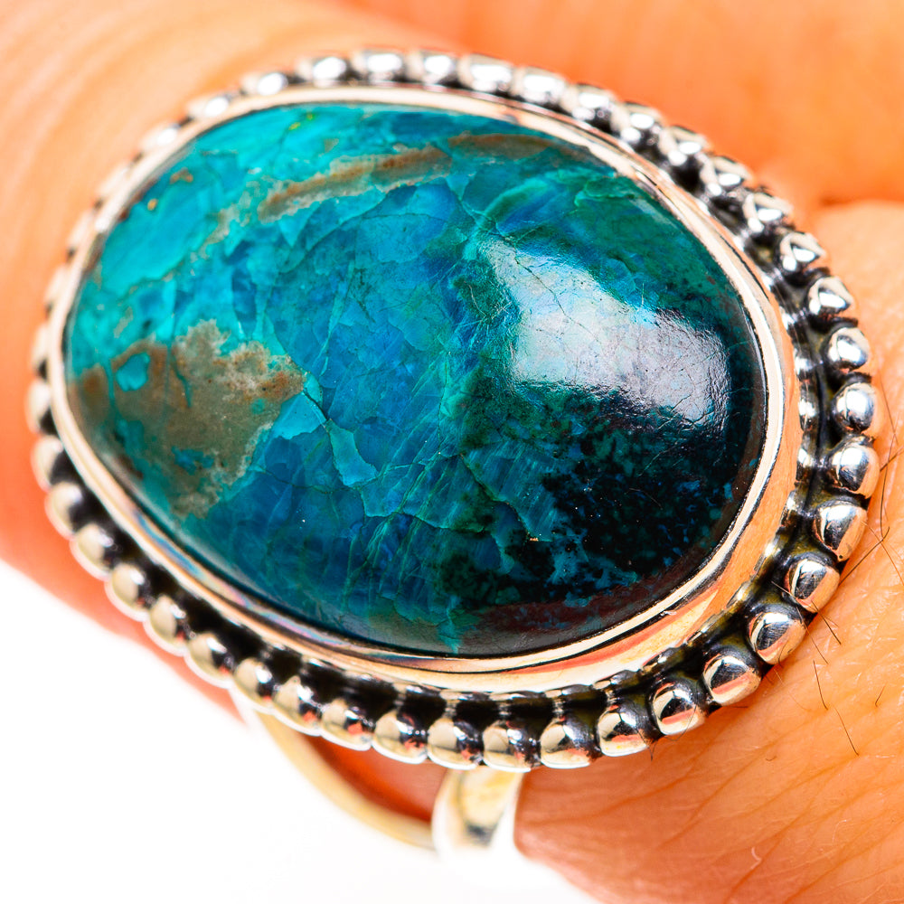 Shattuckite Rings handcrafted by Anasilvercos - RING127204