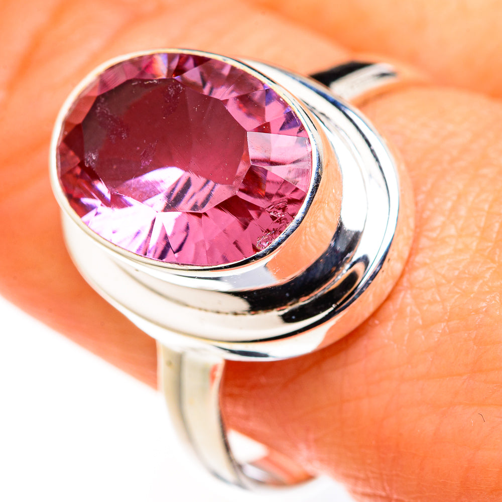 Color Change Alexandrite Rings handcrafted by Anasilvercos - RING127218