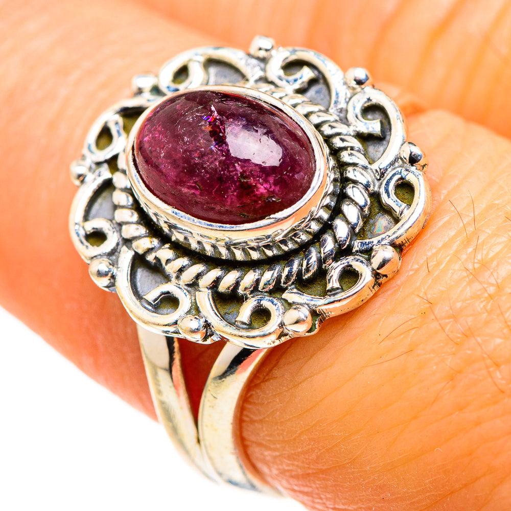 Garnet Rings handcrafted by Anasilvercos - RING127240