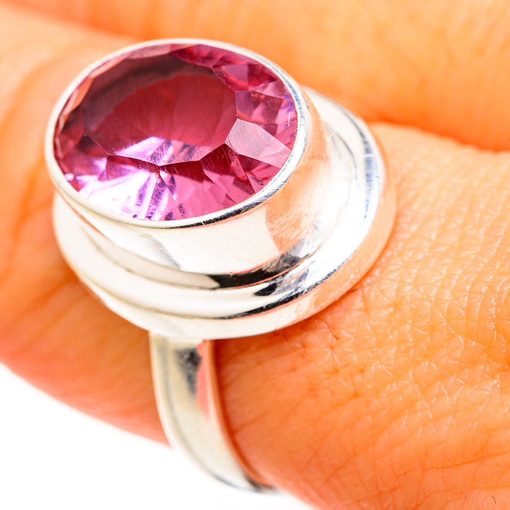 Color Change Alexandrite Rings handcrafted by Anasilvercos - RING127242