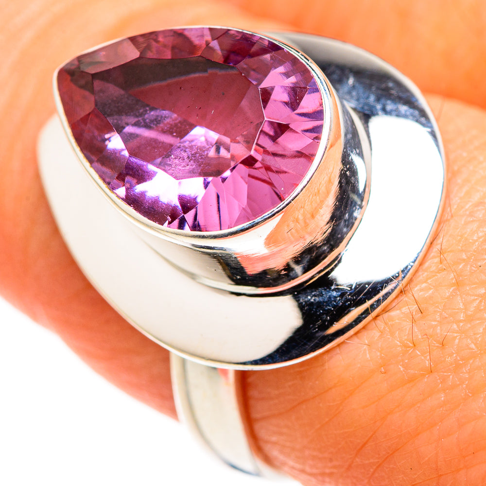 Color Change Alexandrite Rings handcrafted by Anasilvercos - RING127244