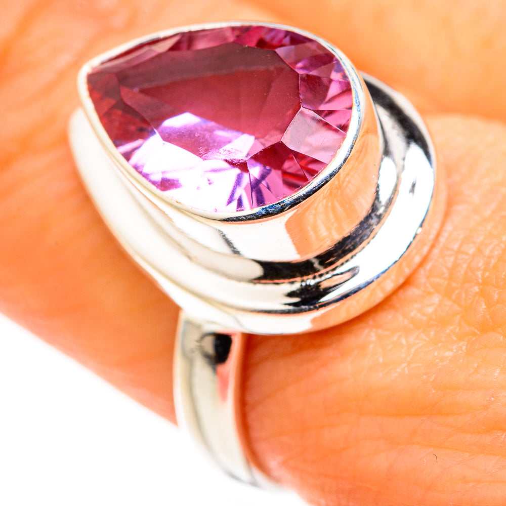 Color Change Alexandrite Rings handcrafted by Anasilvercos - RING127265