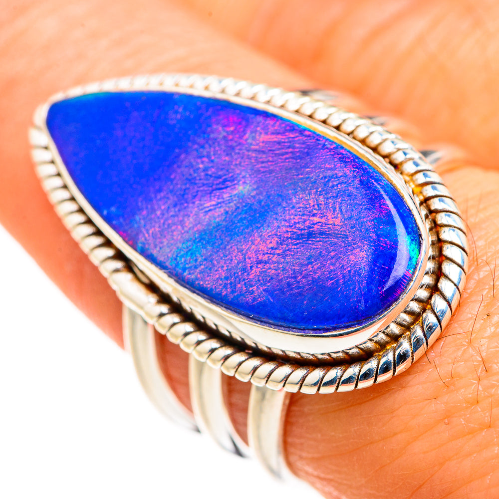 Aura Opal Rings handcrafted by Anasilvercos - RING127270