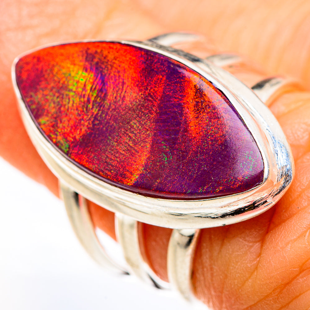 Aura Opal Rings handcrafted by Anasilvercos - RING127304