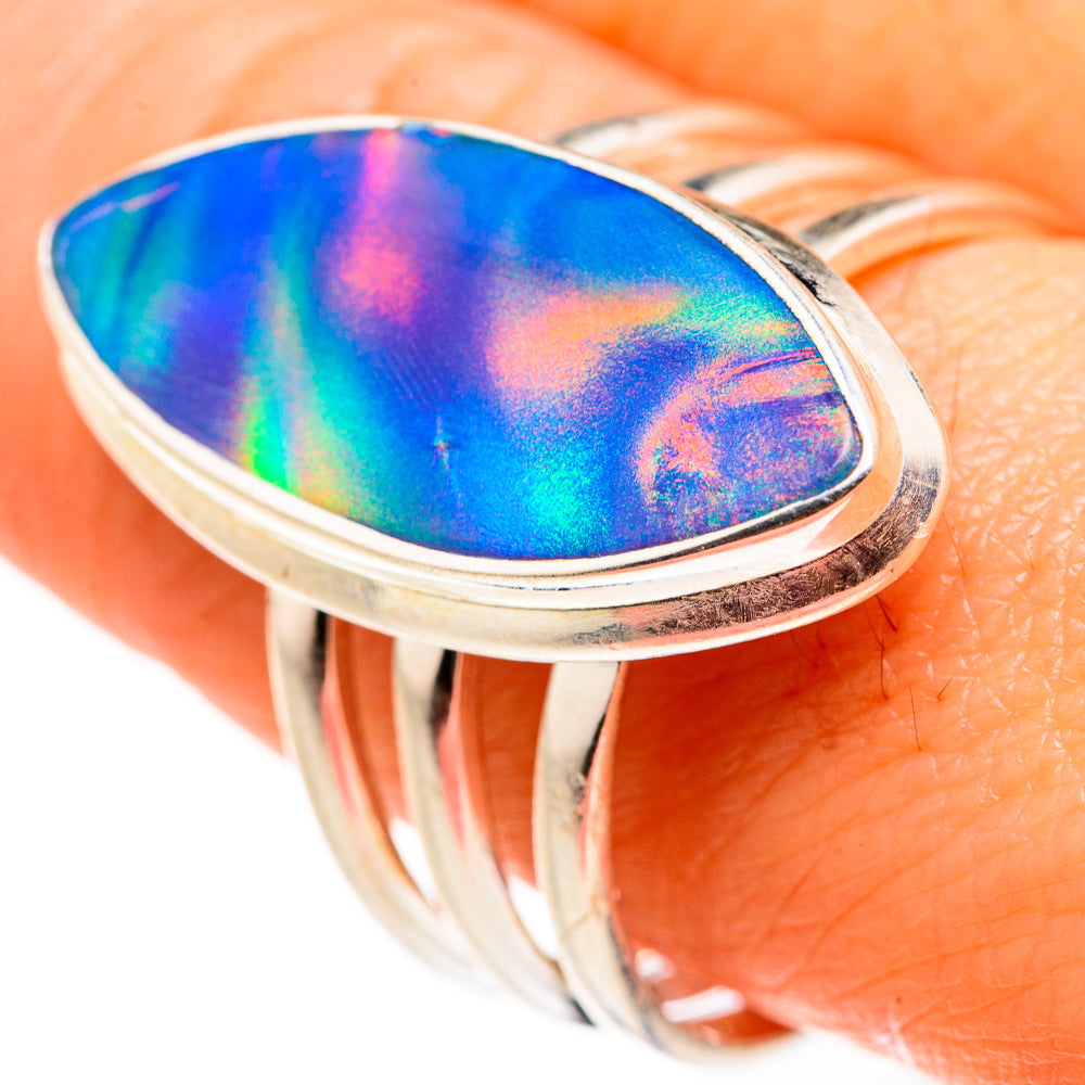 Aura Opal Rings handcrafted by Anasilvercos - RING127306