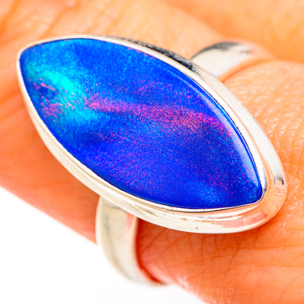 Aura Opal Rings handcrafted by Anasilvercos - RING127357