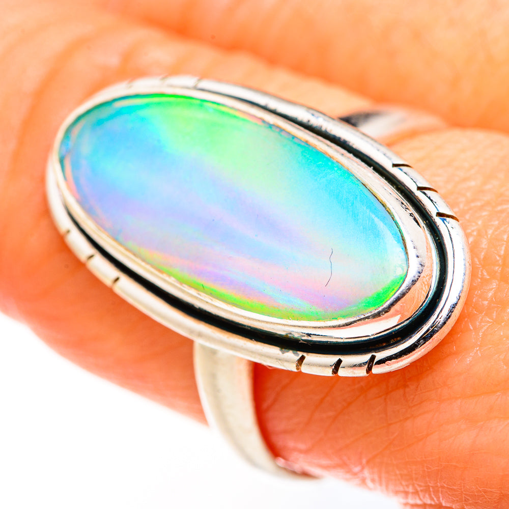 Aura Opal Rings handcrafted by Anasilvercos - RING127383