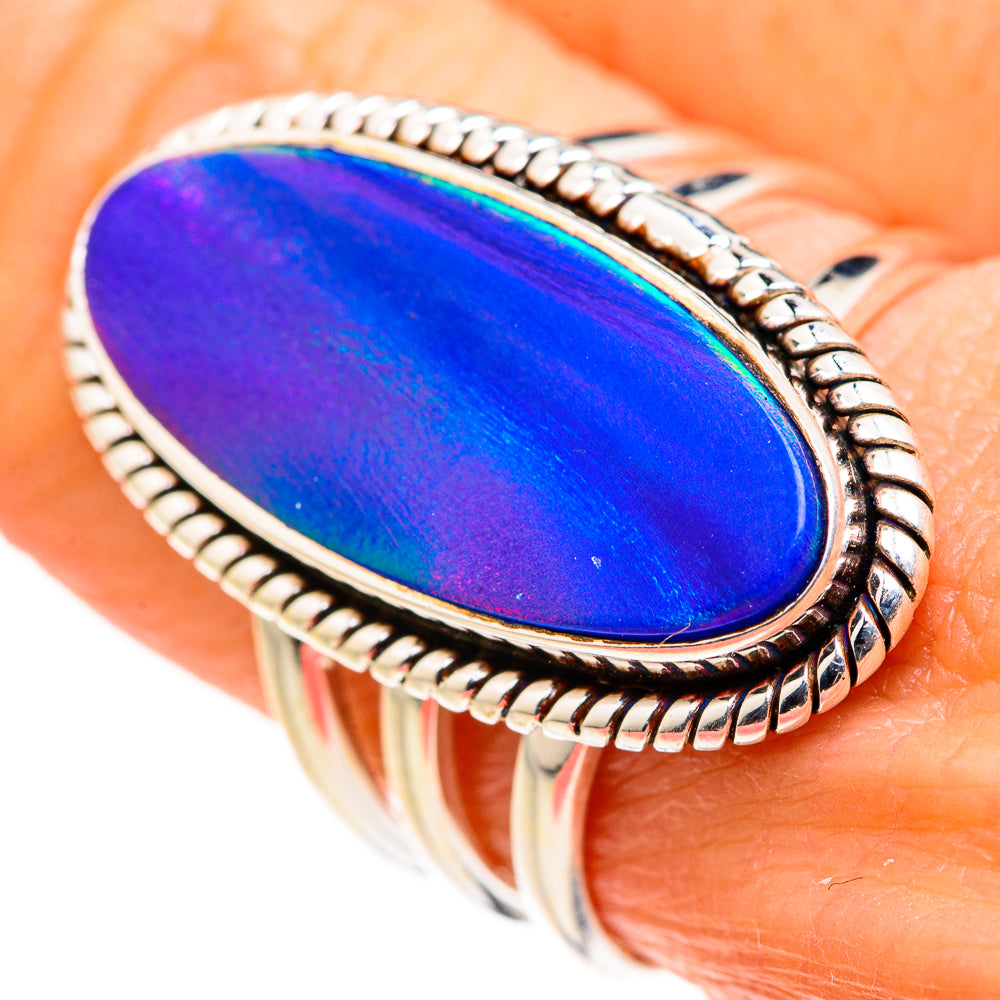 Aura Opal Rings handcrafted by Anasilvercos - RING127395