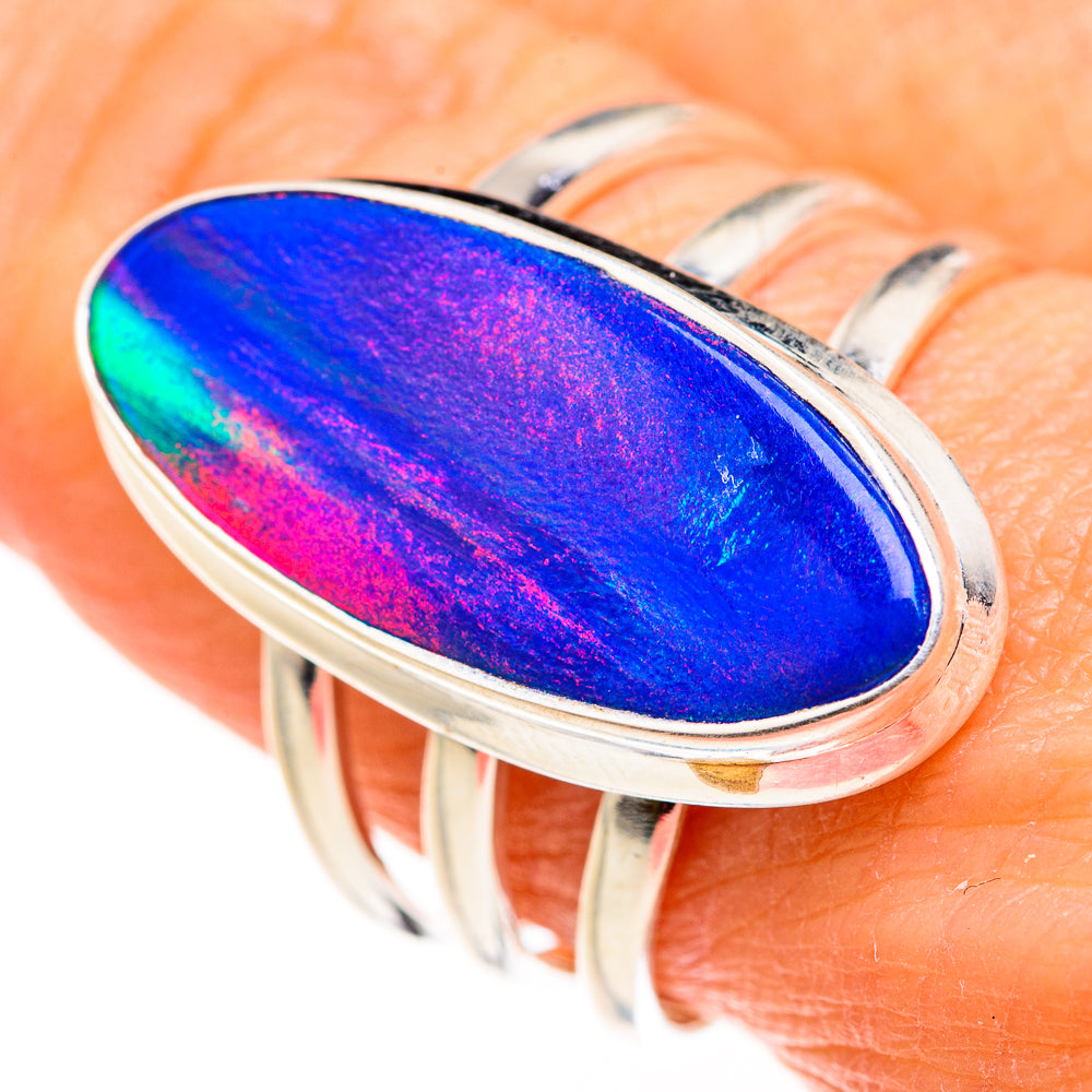 Aura Opal Rings handcrafted by Anasilvercos - RING127398