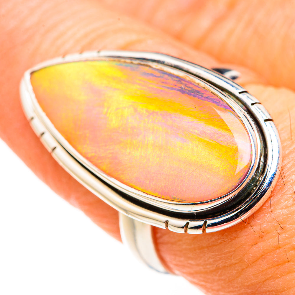 Aura Opal Rings handcrafted by Anasilvercos - RING127407