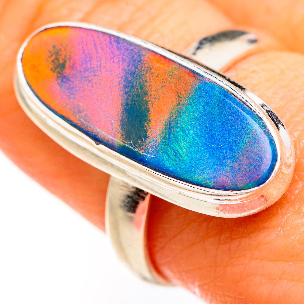 Aura Opal Rings handcrafted by Anasilvercos - RING127440