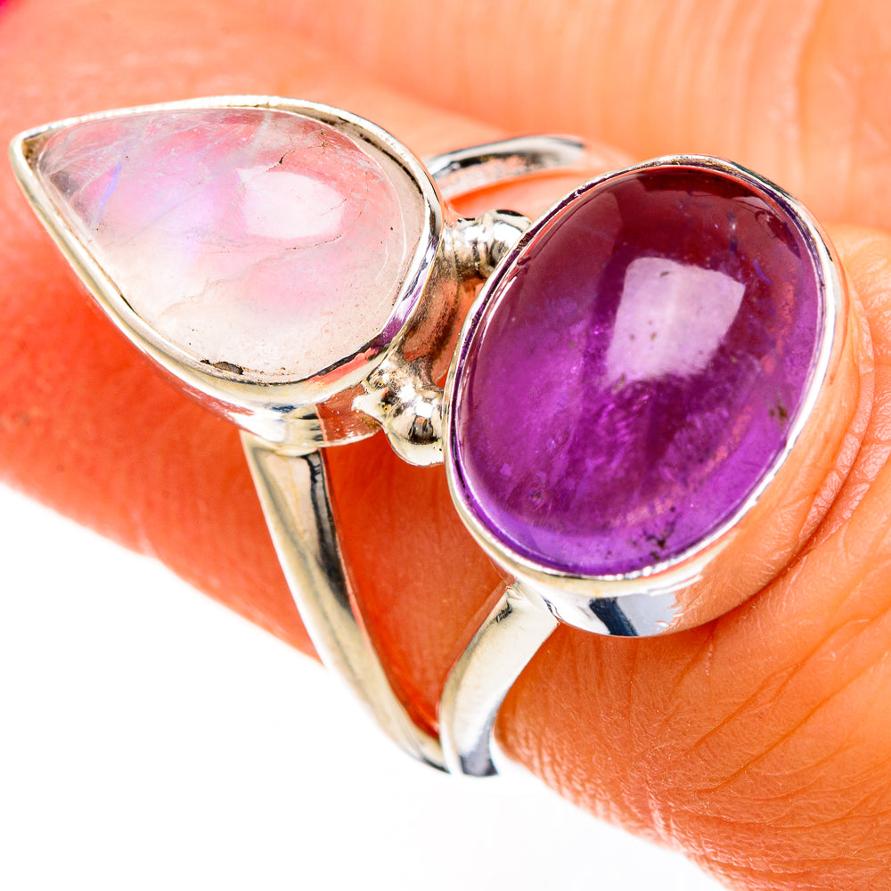 Amethyst Rings handcrafted by Anasilvercos - RING127454
