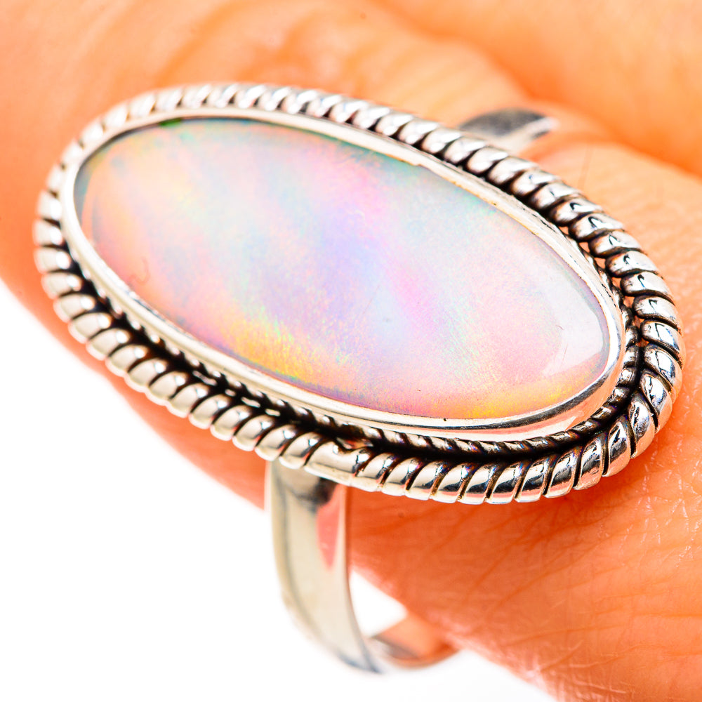 Aura Opal Rings handcrafted by Anasilvercos - RING127458