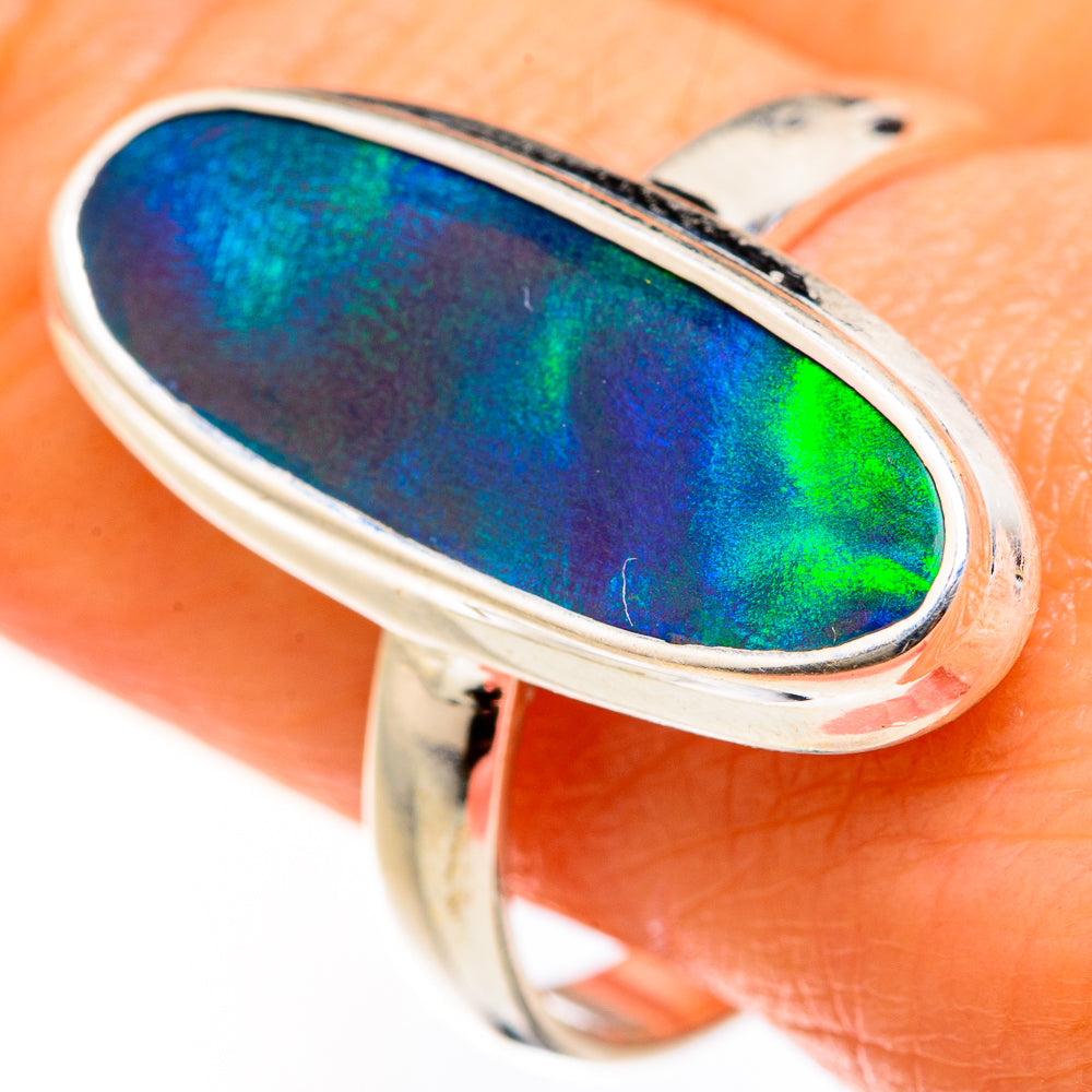 Aura Opal Rings handcrafted by Anasilvercos - RING127485