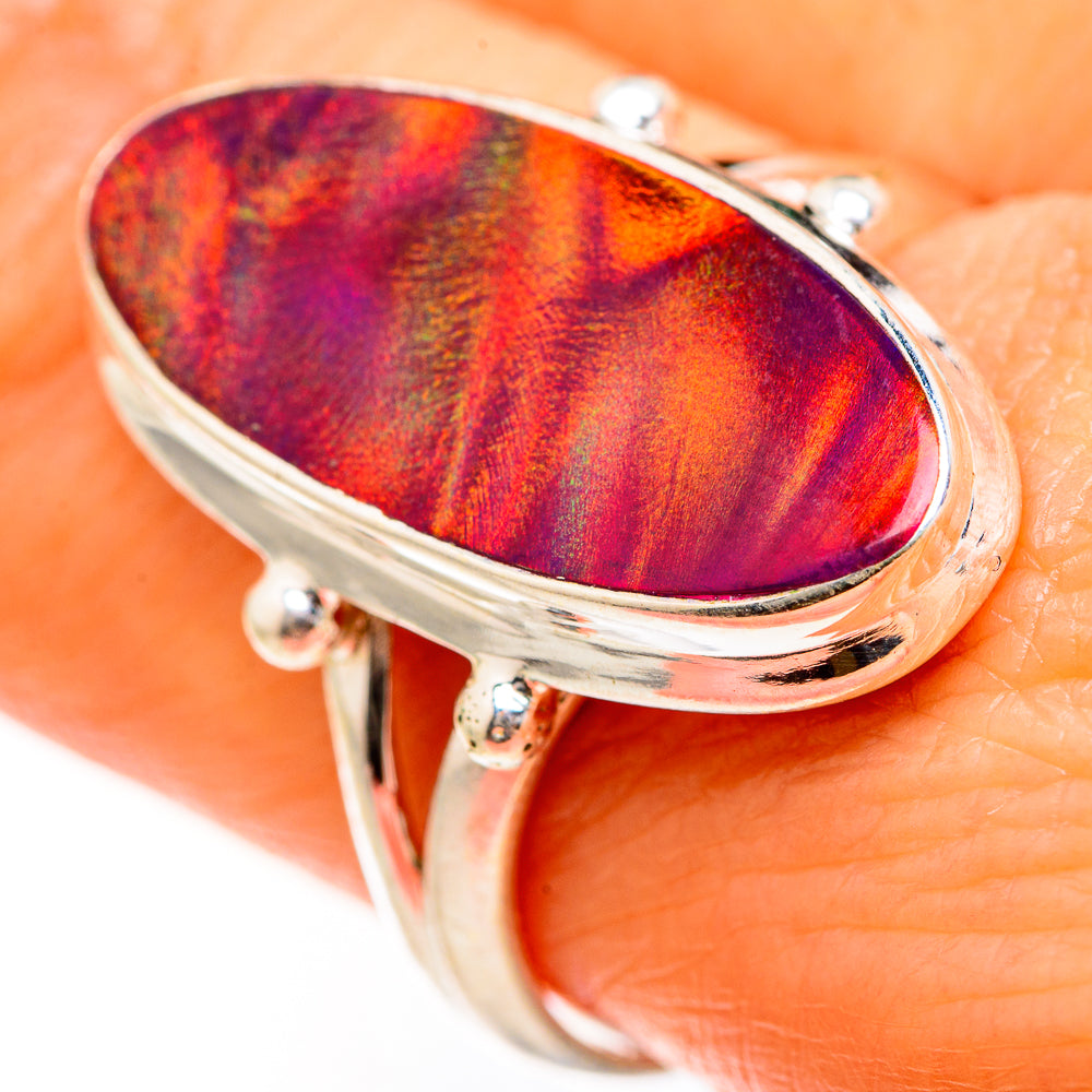 Aura Opal Rings handcrafted by Anasilvercos - RING127514