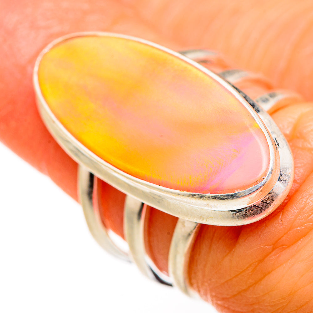 Aura Opal Rings handcrafted by Anasilvercos - RING127545