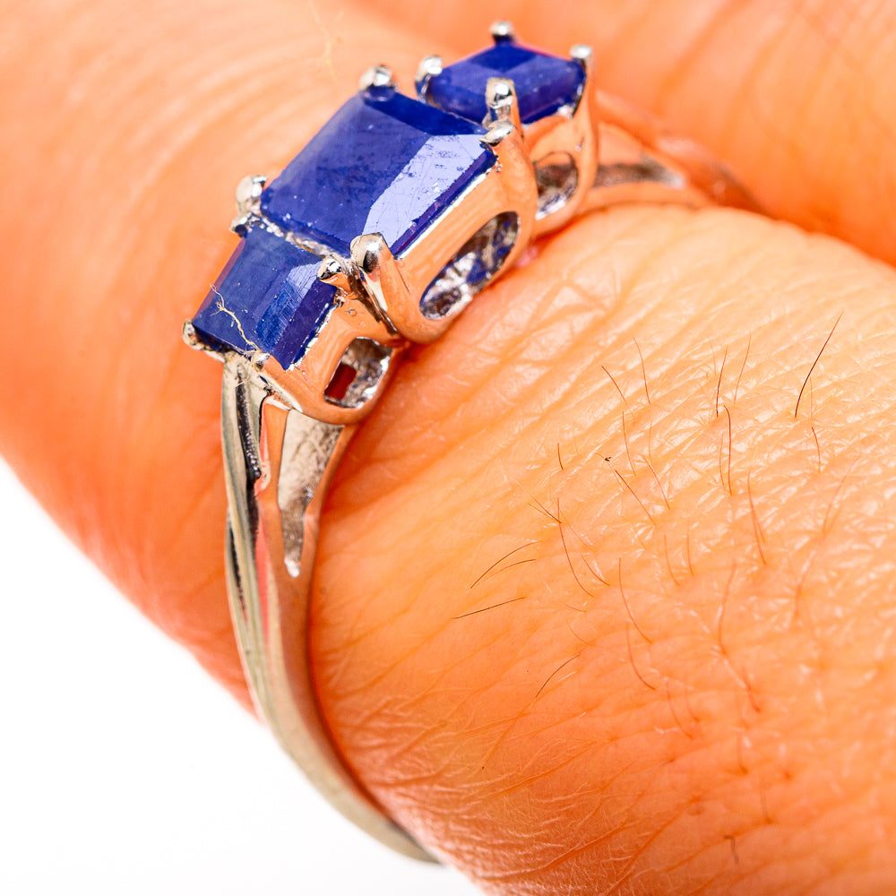 Sapphire Rings handcrafted by Anasilvercos - RING127559