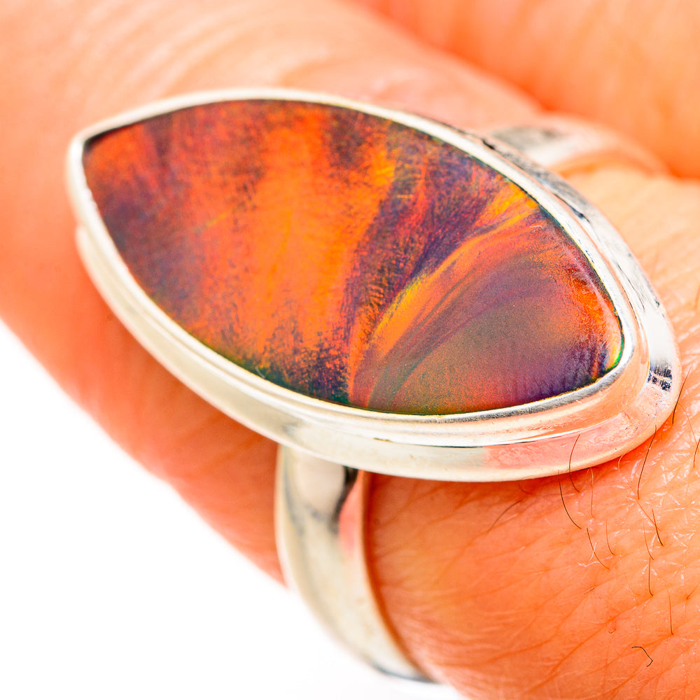 Aura Opal Rings handcrafted by Anasilvercos - RING127569