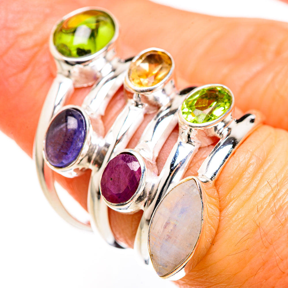 Peridot Rings handcrafted by Anasilvercos - RING127588