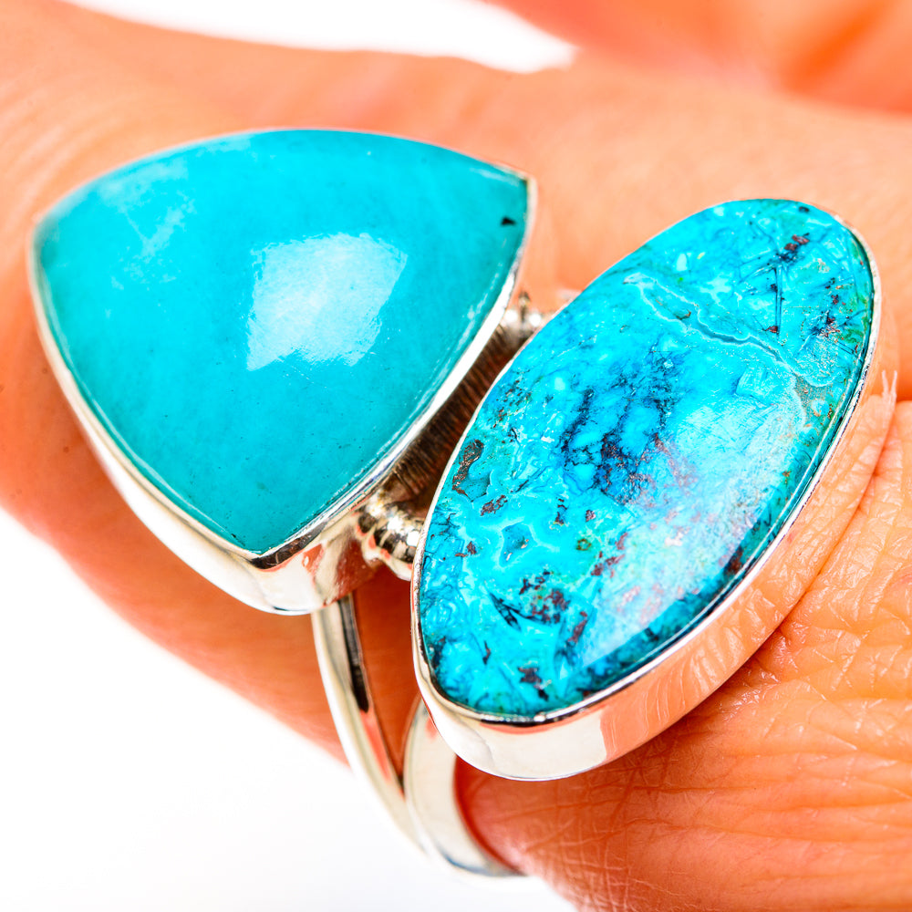 Shattuckite Rings handcrafted by Anasilvercos - RING127598