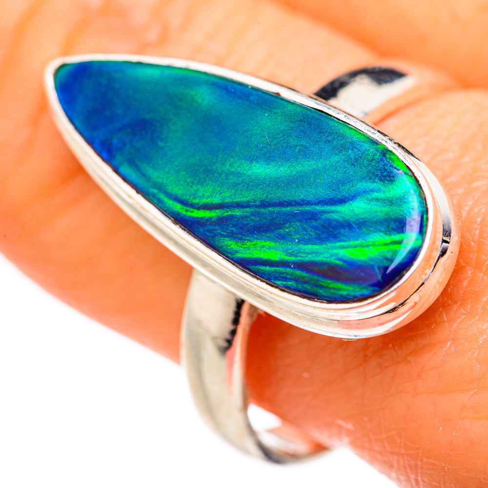 Aura Opal Rings handcrafted by Anasilvercos - RING127622