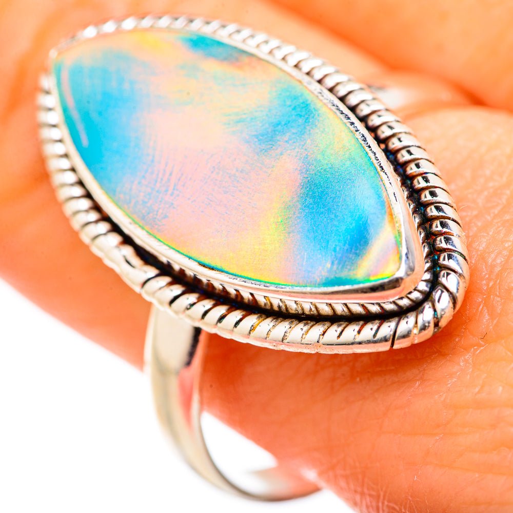 Aura Opal Rings handcrafted by Anasilvercos - RING127649