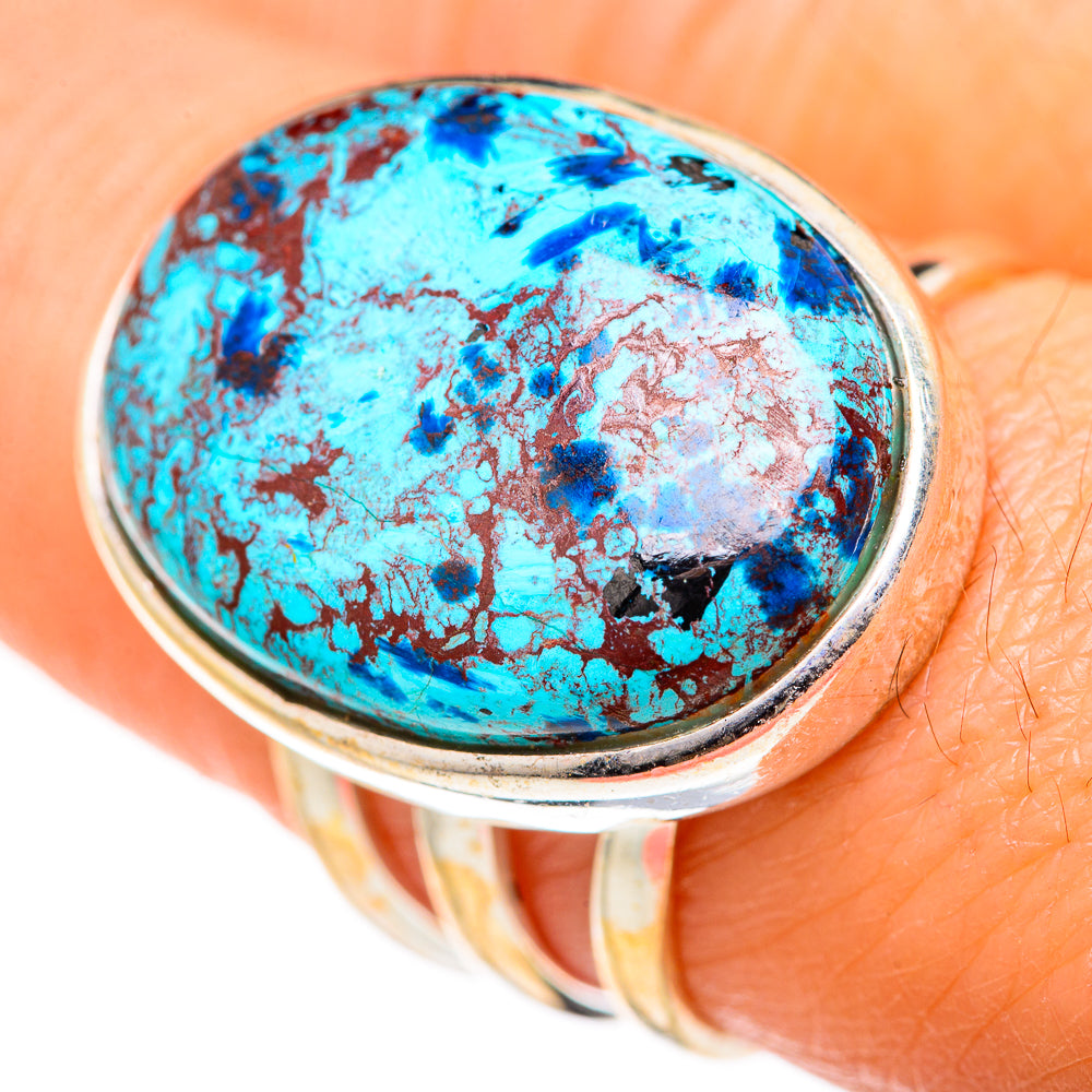 Shattuckite Rings handcrafted by Anasilvercos - RING127654