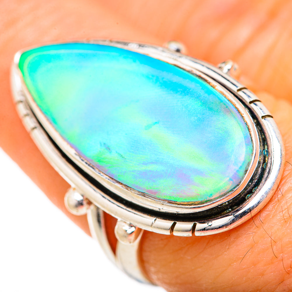 Aura Opal Rings handcrafted by Anasilvercos - RING127669