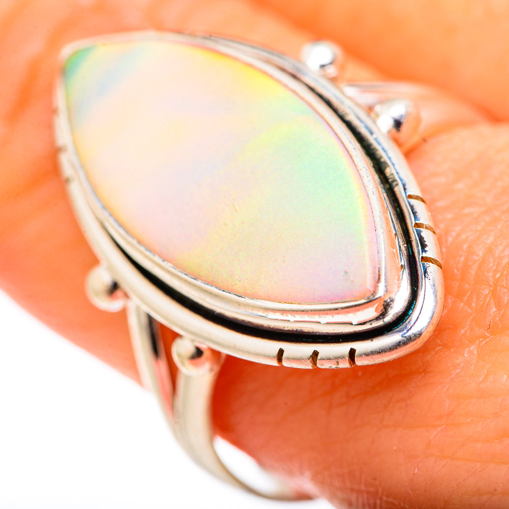 Aura Opal Rings handcrafted by Anasilvercos - RING127671