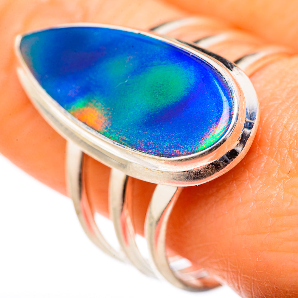 Aura Opal Rings handcrafted by Anasilvercos - RING127673
