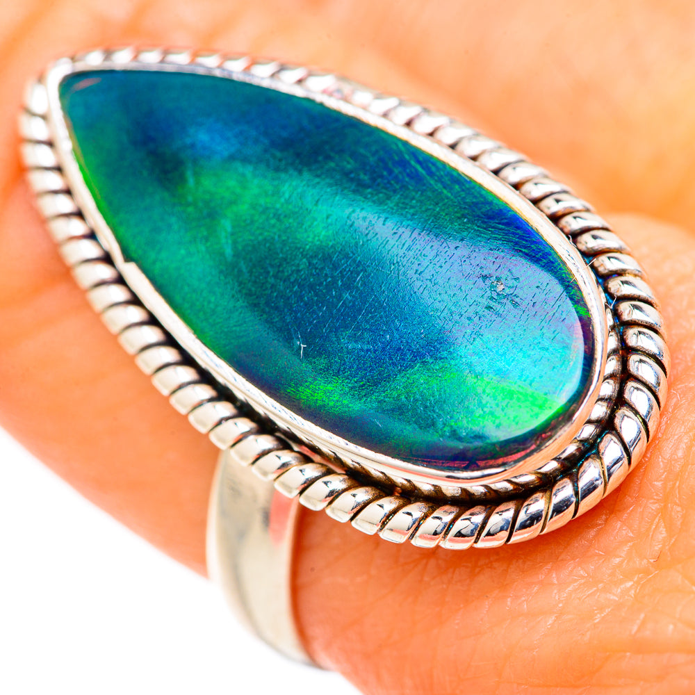 Aura Opal Rings handcrafted by Anasilvercos - RING127674