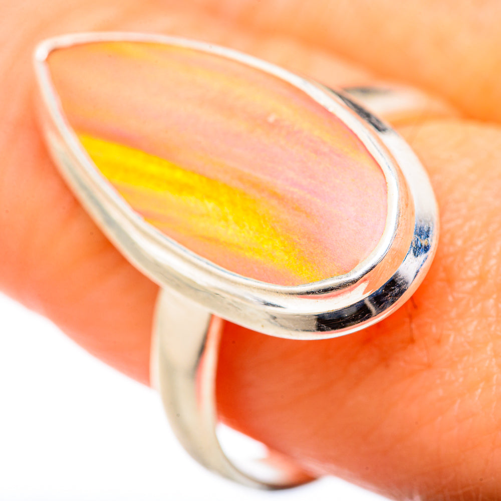 Aura Opal Rings handcrafted by Anasilvercos - RING127676