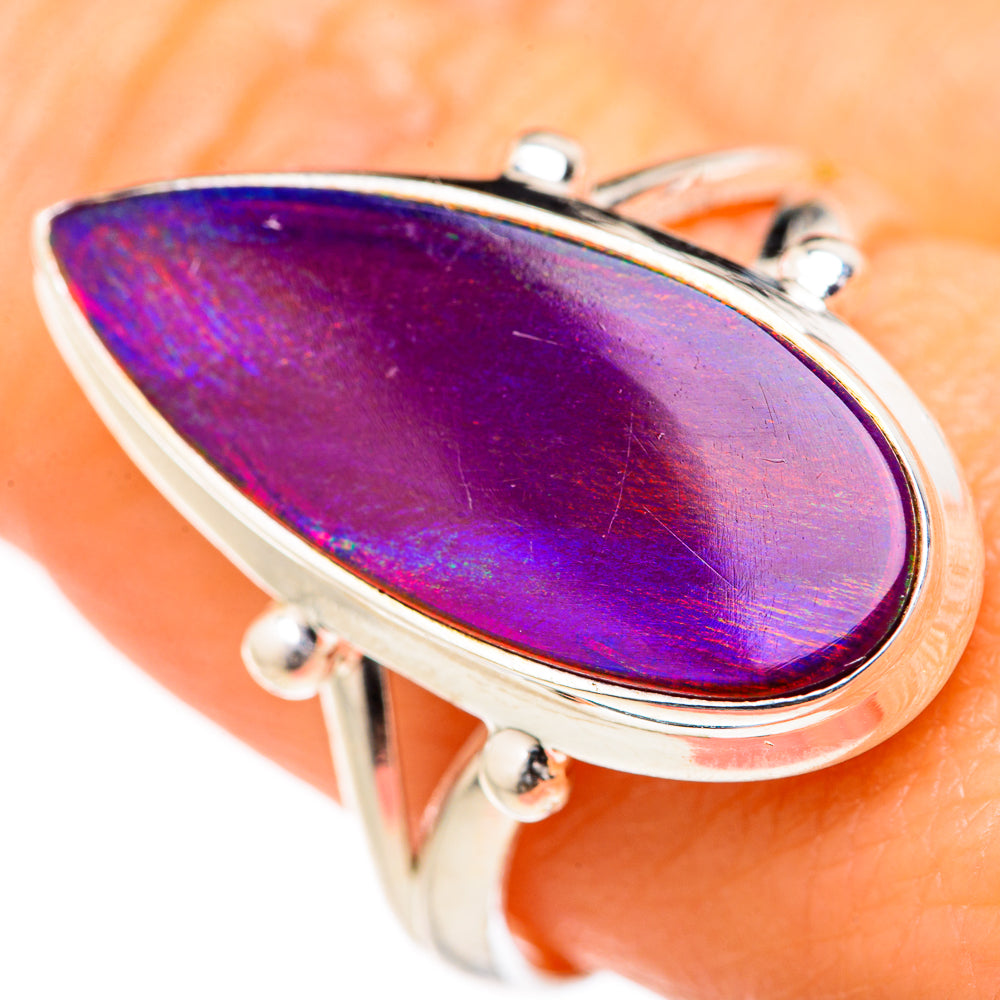 Aura Opal Rings handcrafted by Anasilvercos - RING127677