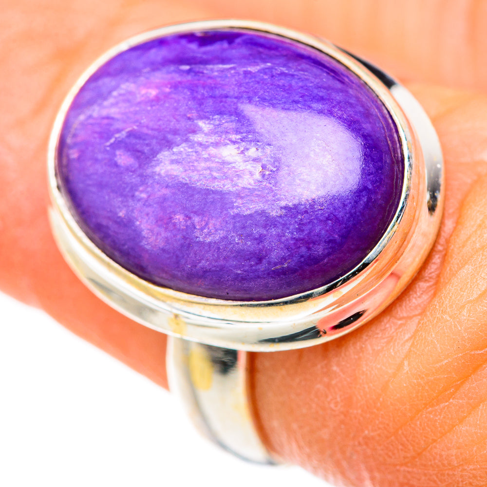 Charoite Rings handcrafted by Anasilvercos - RING127691