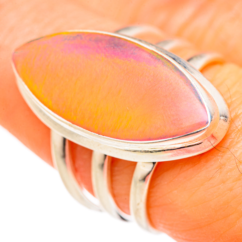 Aura Opal Rings handcrafted by Anasilvercos - RING127701