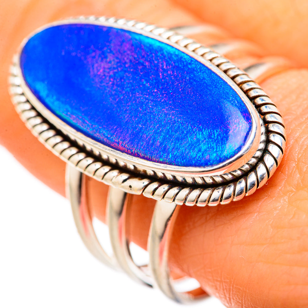 Aura Opal Rings handcrafted by Anasilvercos - RING127704