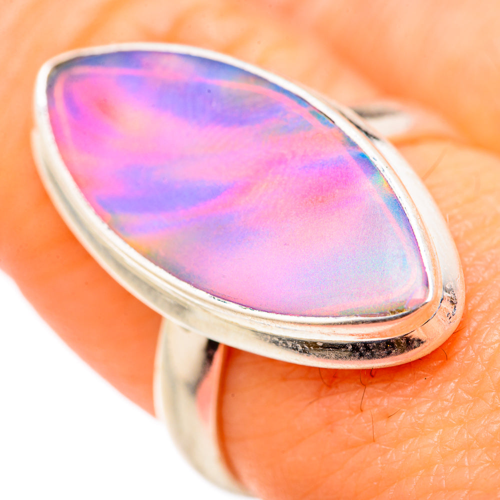 Aura Opal Rings handcrafted by Anasilvercos - RING127716