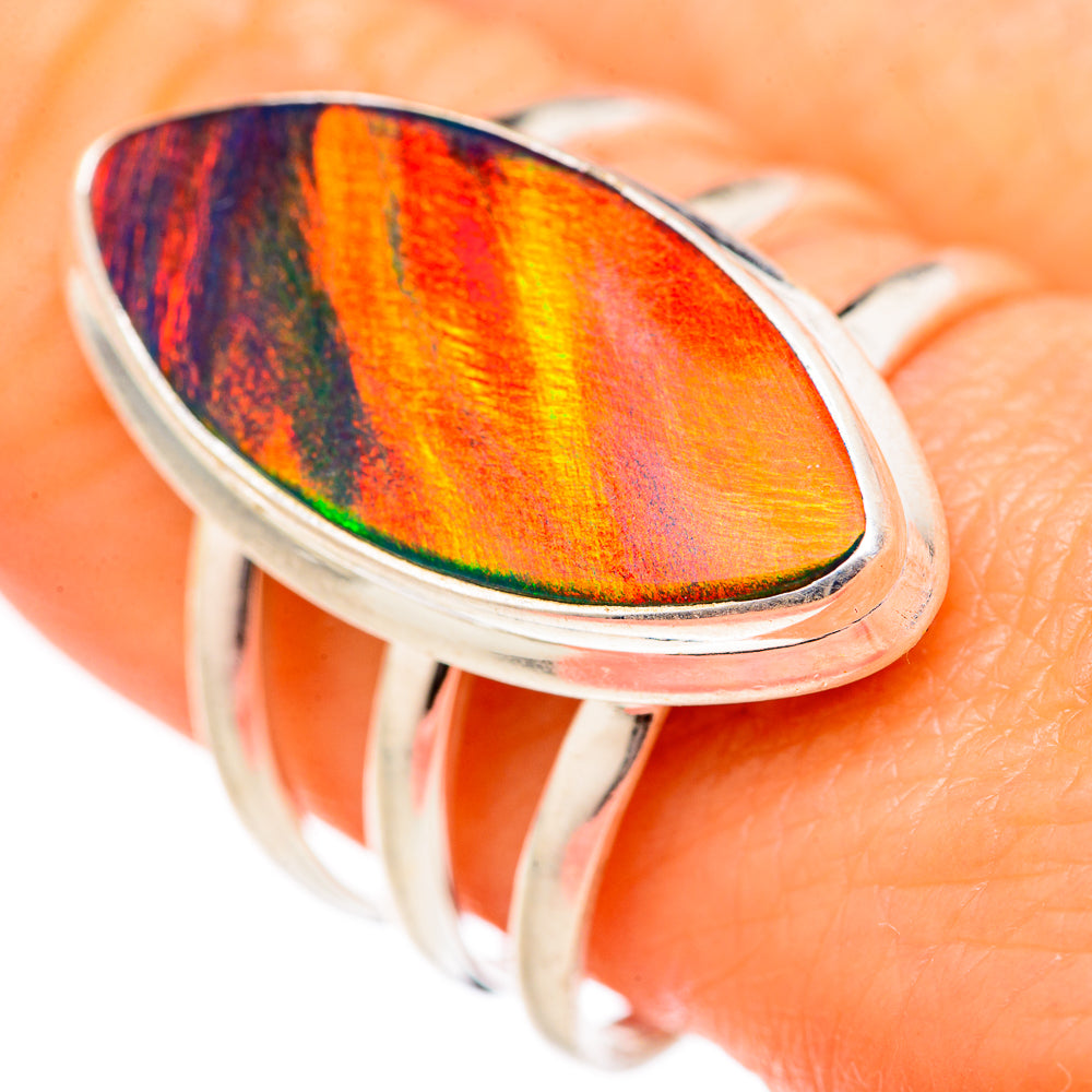 Aura Opal Rings handcrafted by Anasilvercos - RING127724