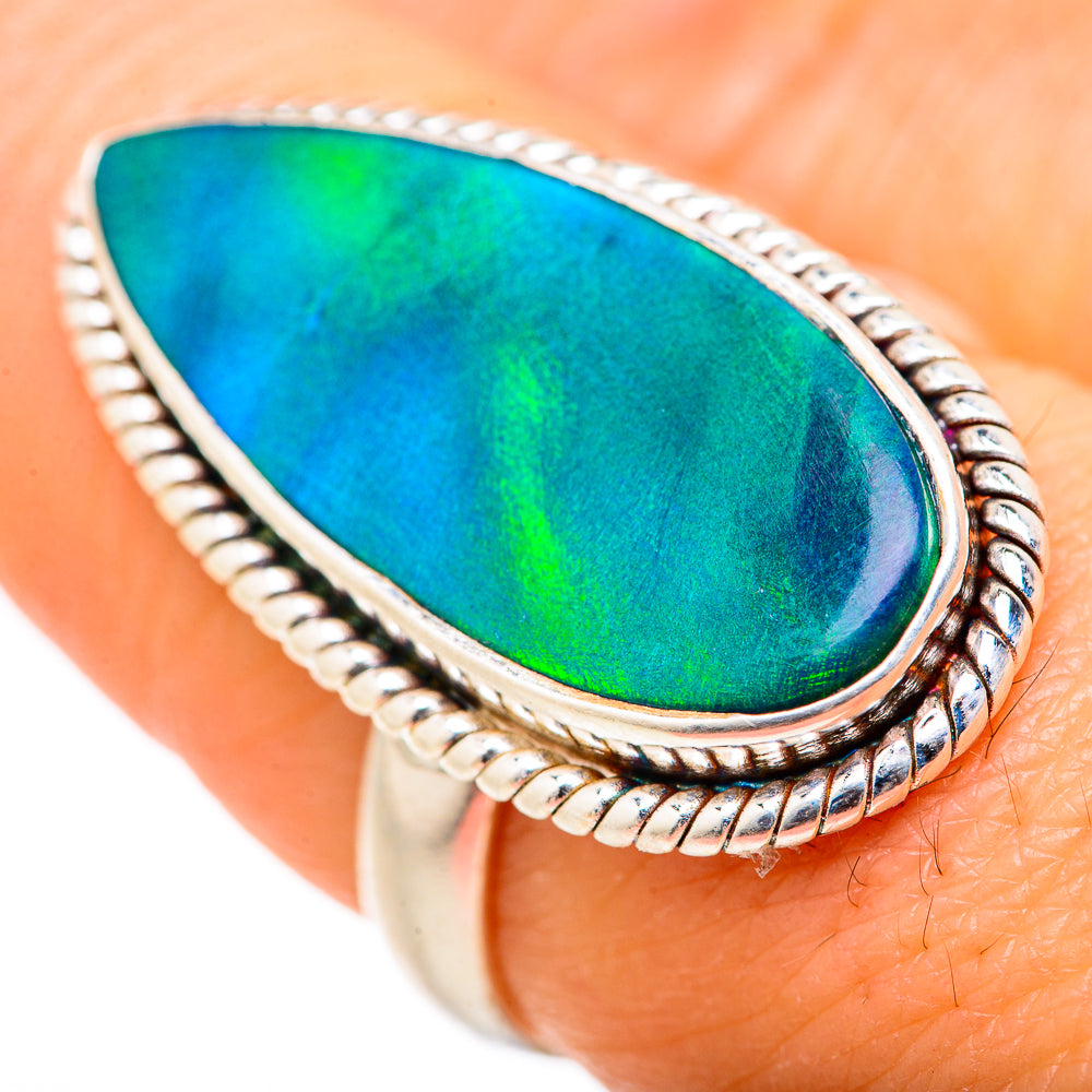 Aura Opal Rings handcrafted by Anasilvercos - RING127725
