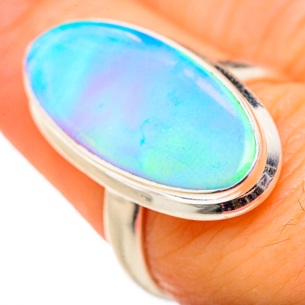 Aura Opal Rings handcrafted by Anasilvercos - RING127739