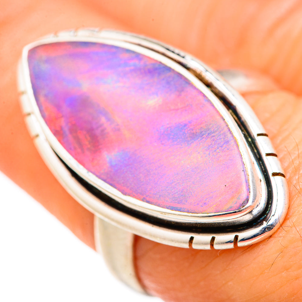 Aura Opal Rings handcrafted by Anasilvercos - RING127753
